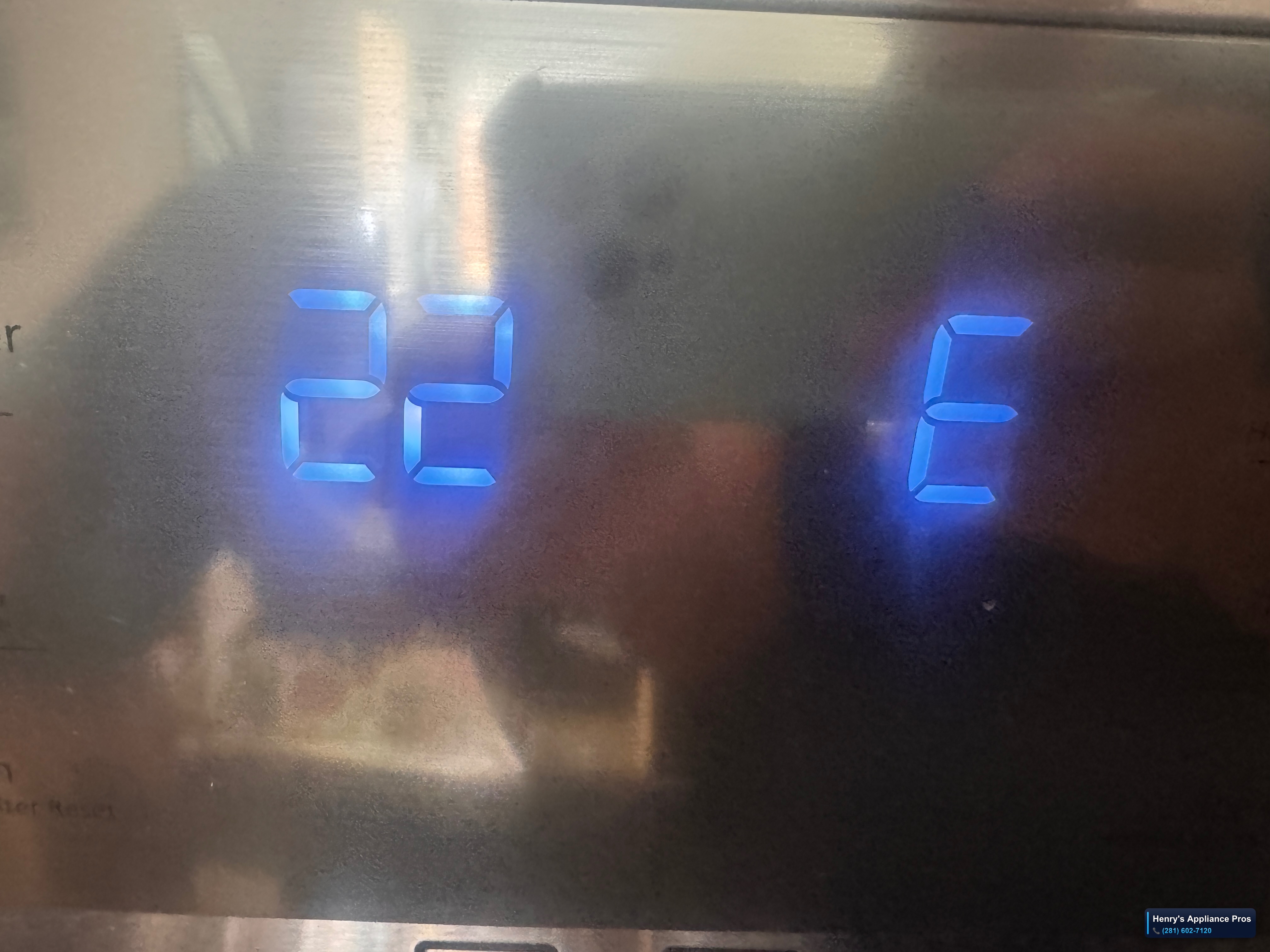 Samsung Refrigerator 22 E error code fixing