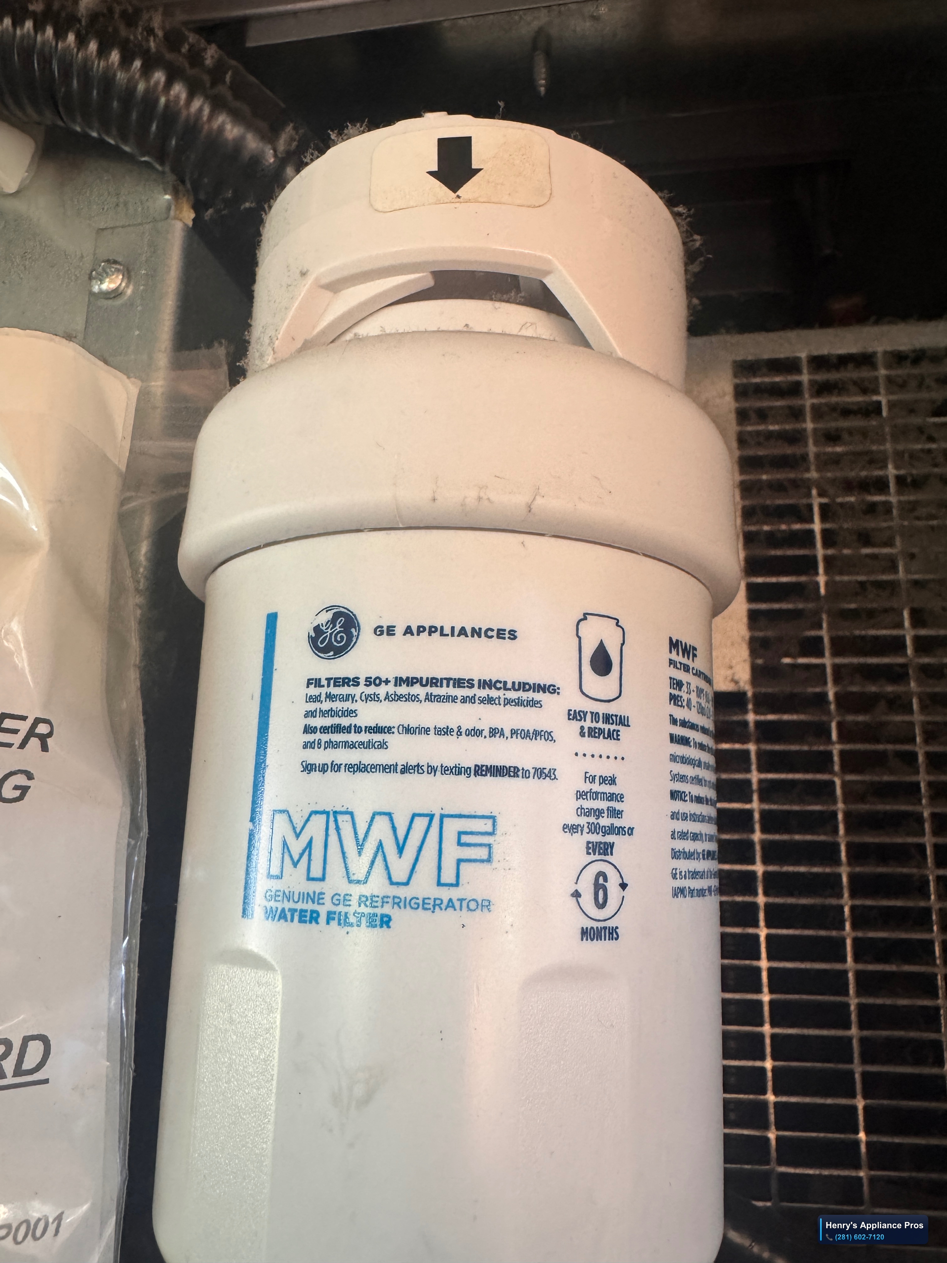 Replacing water filter is important in time