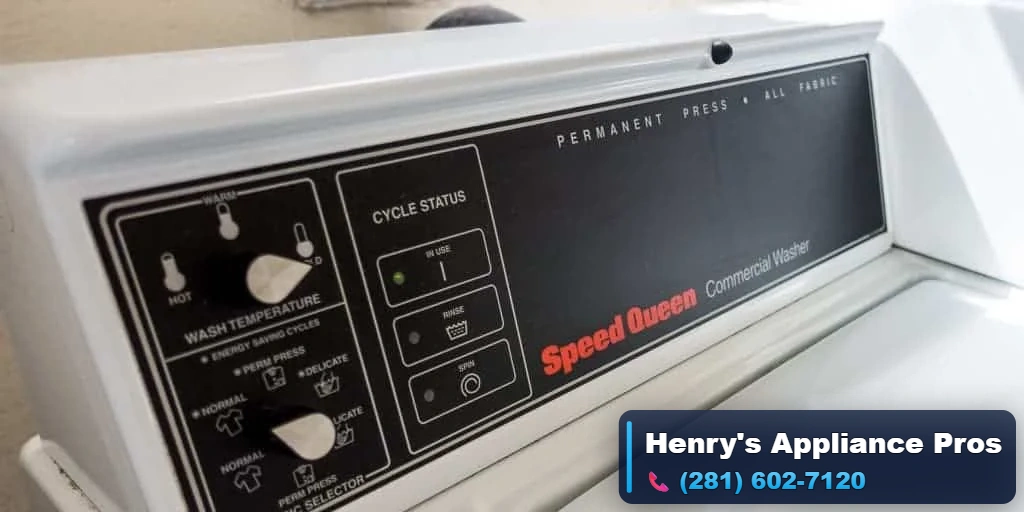 Speed Queen Washer Making Loud Noise in Katy TX
