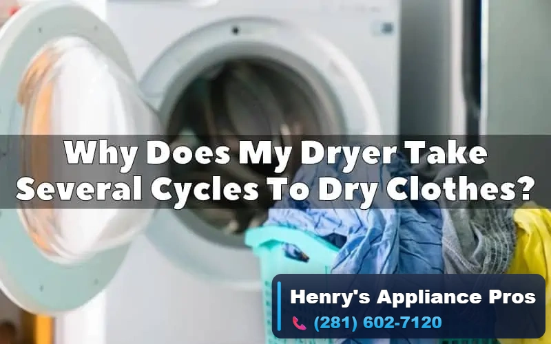 Roper Dryer Takes Too Long to Dry in Richmond TX